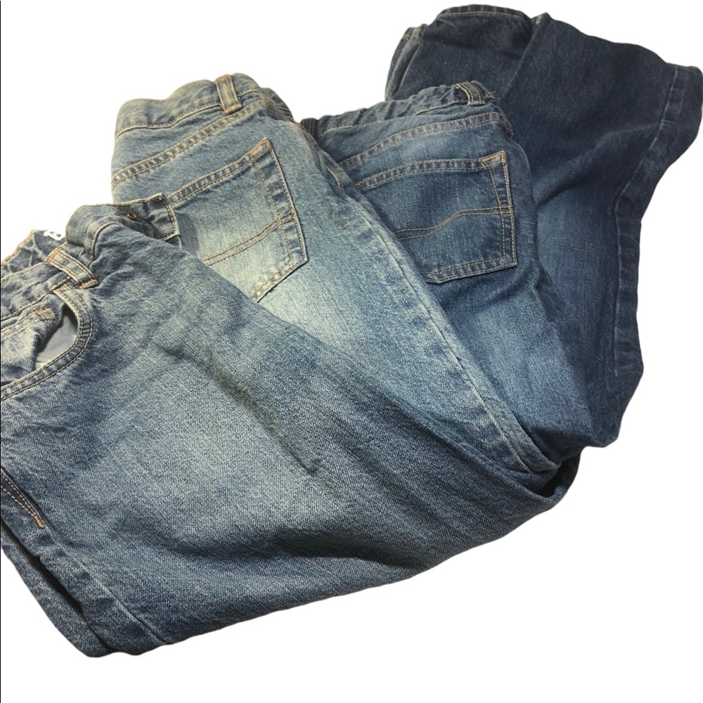 3 Pairs of size 12 R OshKosh  Boys Jeans all adjustable waist